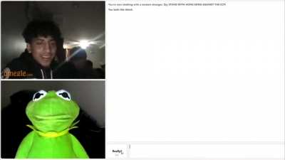 Kermit on Omegle