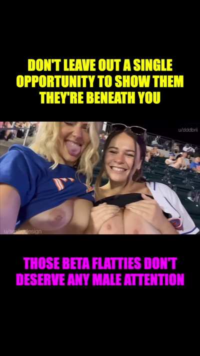Are you big enough to be considered an Alpha? Tell us your size in the comments and you&rsquo;ll get told if you&rsquo;re an Alpha or a Beta flattie