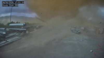 Insane footage of an EF3 tornado hitting Pomas, France 8.24.26