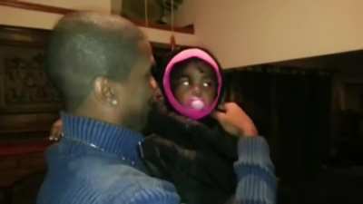 Confused Baby Sees Dad's Twin Brother for the First Time