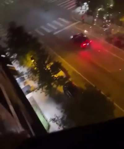 Shooting fireworks at bystanders on the Fourth of July&hellip;
