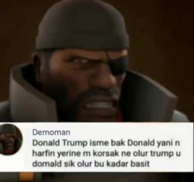 Bak Karaboğa demoman ne g&uuml;zel s&ouml;ylemiş