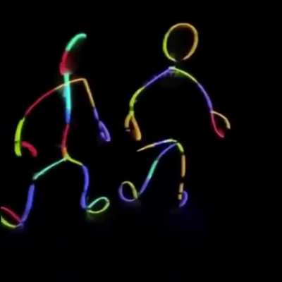 Glowbody can dance like me