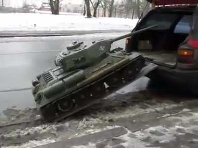Going on a field trip in Russia