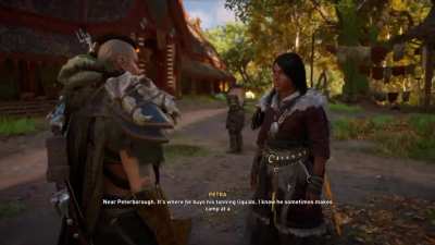 Sigurd struttin&rsquo; to the longhouse