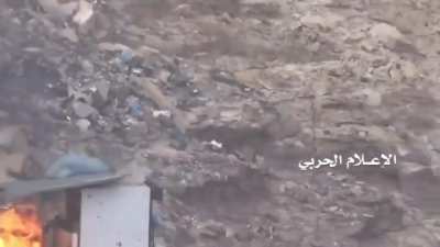 Houthi rebels assault an outpost manned by Saudi-led forces in Yemen