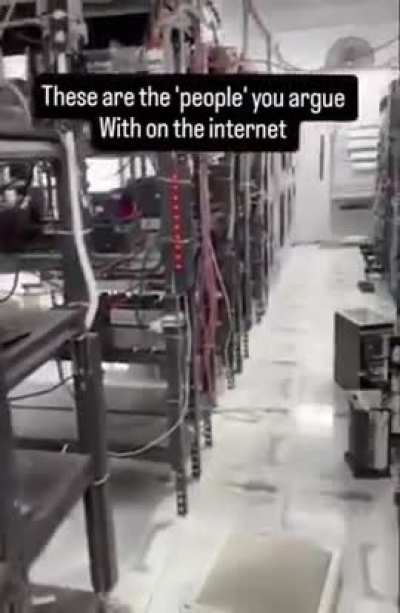 None of you are real!