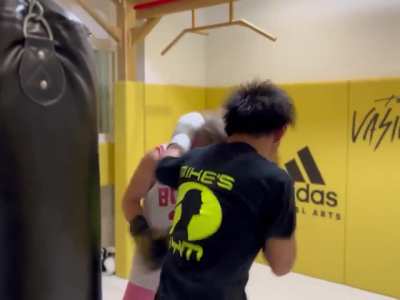 Takeru &amp; Yuki Yoza Sparring