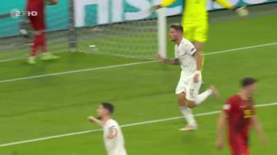 Miraculous healing after Italy scored a goal