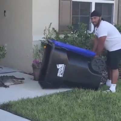 This man has balls of steel
