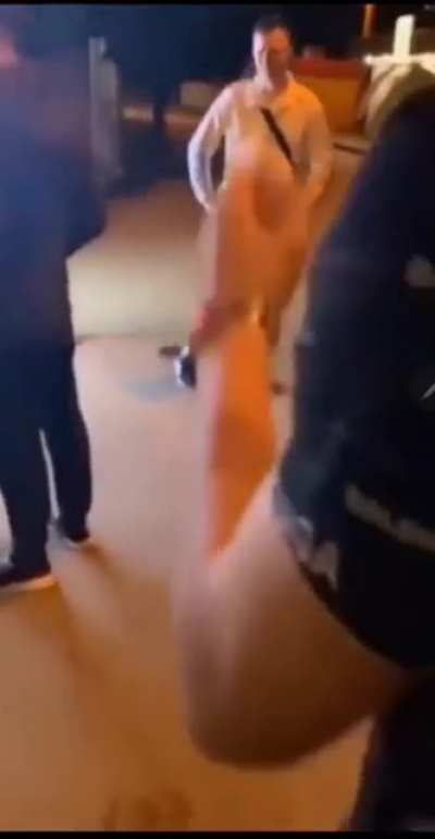 somone brought a grenade to a fist fight.