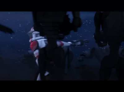 Thorn was a true Chad. Continuing to fight for the republic to the very end, even after getting shot and earned the title of droid beater.