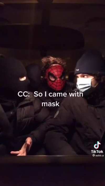 &ldquo;Bring a mask&rdquo; has many different meanings nowadays
