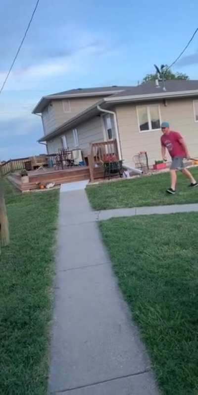 Trying To Jump On A Horse From Behind