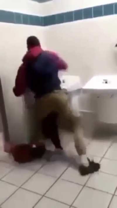 First fight how did i do(im in the grey btw)