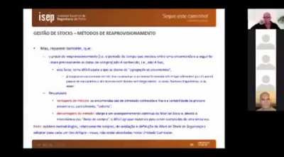 Entretanto nas aulas online do isep