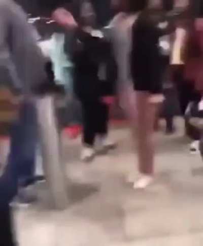 Girl tried to play the &lsquo;I&rsquo;m a woman so you can&rsquo;t hit me but I can hit you&rsquo; card and lost..