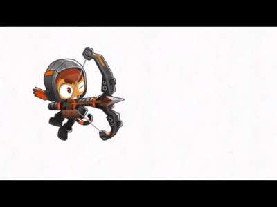 Quincy when something gets past his bow