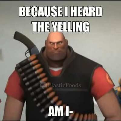Demoman isn't having any shit from scout
