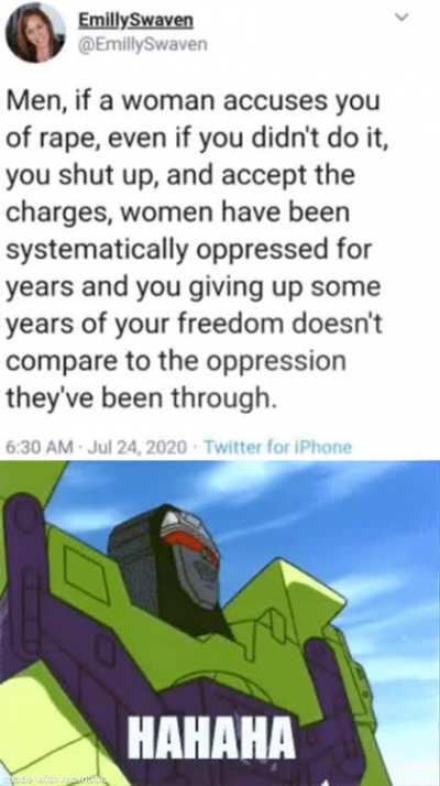 Shaking my head
