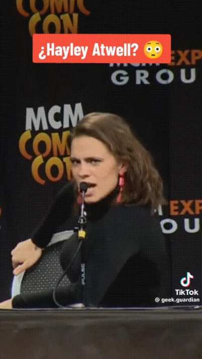 Hayley Atwell moans