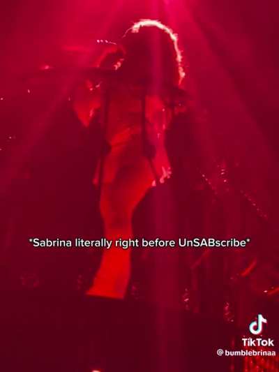 Sabrina Carpenter asking if your horny
