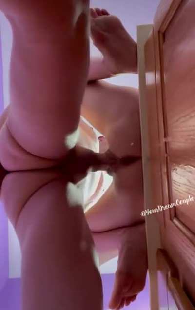 I couldn&rsquo;t stop gushing as he thrusted in and out!