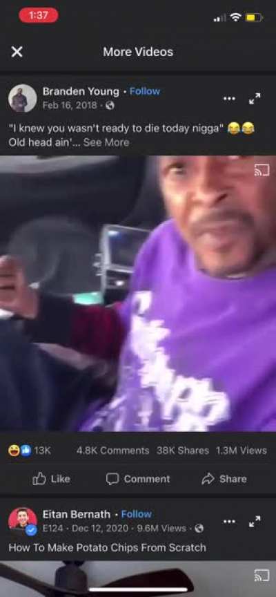 Who gave unc that lil ass gun