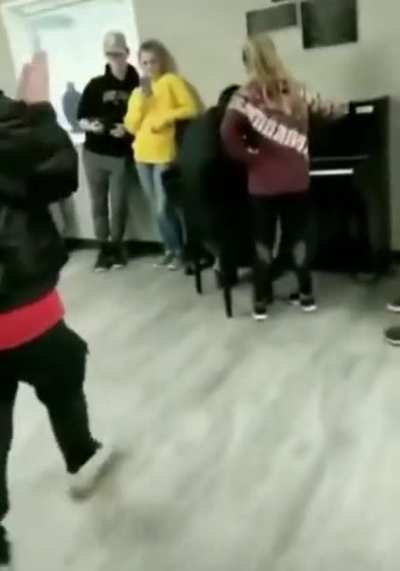 Seeing your best friend after a long time
