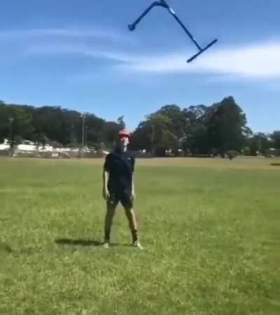 HMPT after I throw my scooter into the air