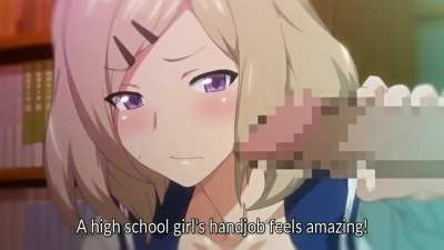 Library Handjob (jk fuuzoku gakuensai)