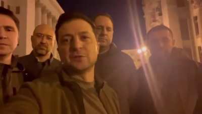 President Zelensky video (w/ beat)