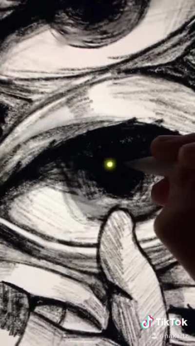 My artwork process in TikTok! :)