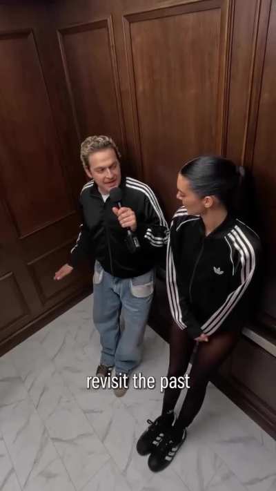 'An icon walks into a lift…​' - IG March 2026