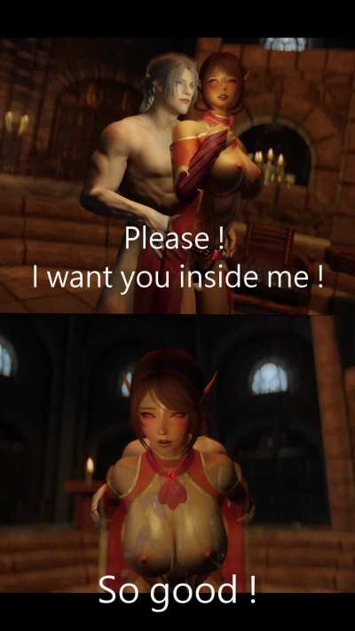 《Three Rose of Skyrim》 Chapter 31：兩片<wbr>結合持、驚<wbr>現古代時
