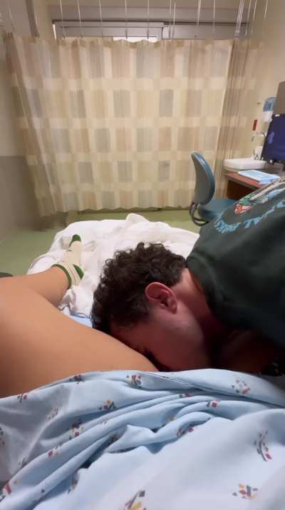 He was trying to make me cum before the doctor got back