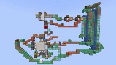 3&times;3 Copper Golem Piston Door