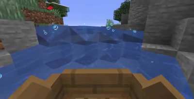 A boat race track I made on a server