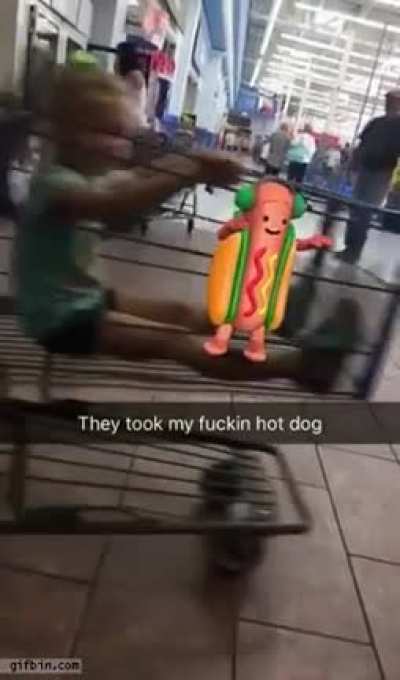 Fuckers stole the glizzy 😠😠😠