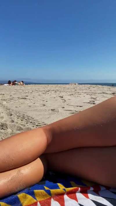 Butt Plug On The Beach