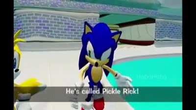 A deleted cutscene from Sonic Adventure