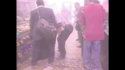 Crowds run for shelter during 9/11 attacks in NYC