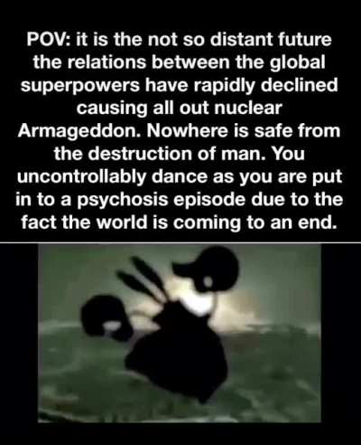 “Just like the hit game Fallout!”