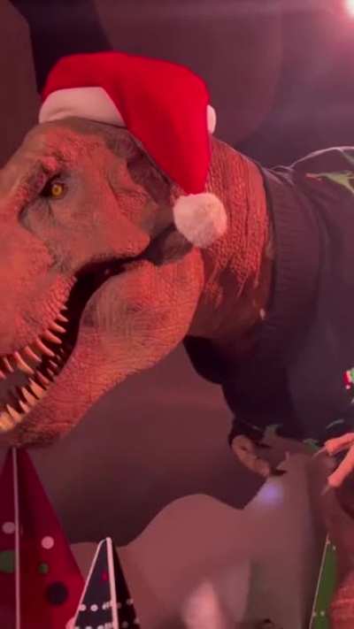 It&rsquo;s officially sweater weather for everyone! 🦖