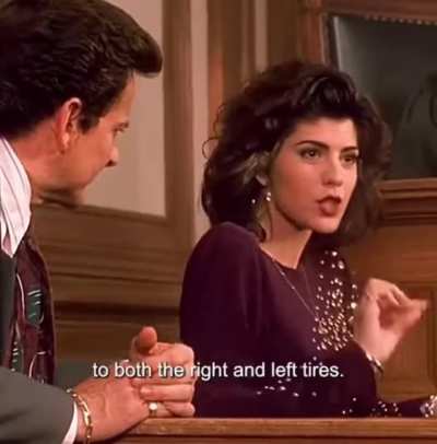 In 1992, Marisa Tomei delivers in &ldquo;My Cousin Vinny&rdquo; 😍