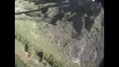BASE Jump Off New River Gorge & Into The Soup