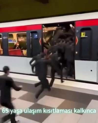 65 yaşa ulaşım kısıtkaması kalkınca