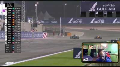 Snoop Dogg watches the 2021 Bahrain Grand Prix Highlights