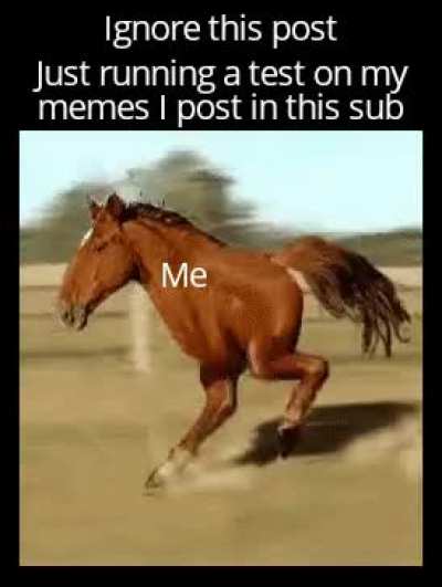 Just ignore this like you do all my other memes