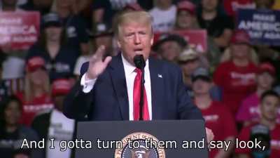 In an alternate timeline... Based Trump